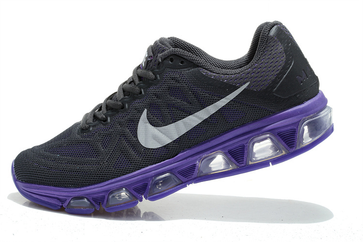 Nike Air Max Tailwind 7 Womens Shoe Dark Grey / Purple / Metallic Silver