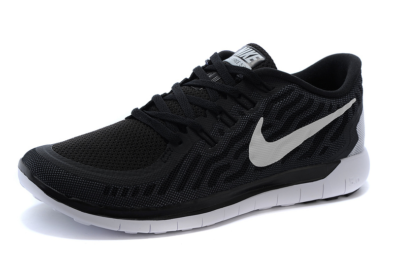 Nike Free 5.0 Mens Running Shoe Black / White