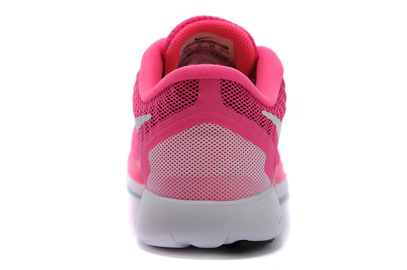 Nike Free 5.0 Womens Running Shoe Pink Red / White