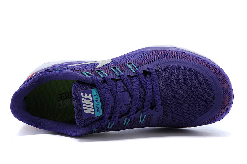 Nike Free 5.0 Womens Running Shoe Purple / Turquoise / White