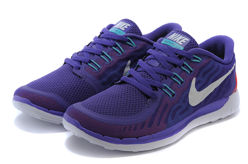Nike Free 5.0 Womens Running Shoe Purple / Turquoise / White