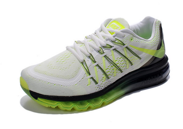Nike Air Max 2015 Mens Shoes White / Black / Green