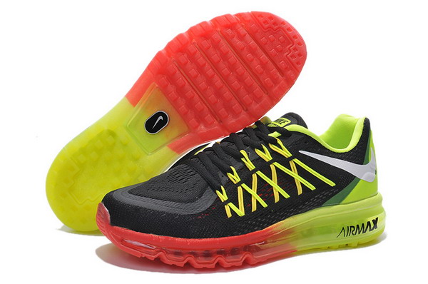 Nike Air Max 2015 Mens Shoes Black / Green / Red