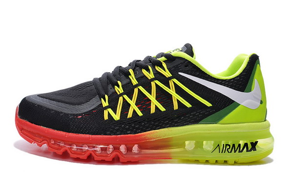 Nike Air Max 2015 Mens Shoes Black / Green / Red