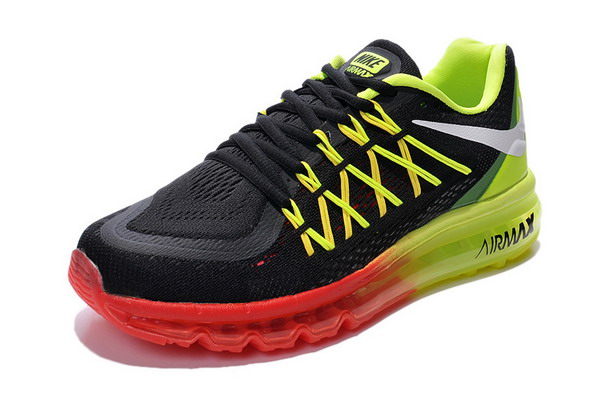 Nike Air Max 2015 Mens Shoes Black / Green / Red
