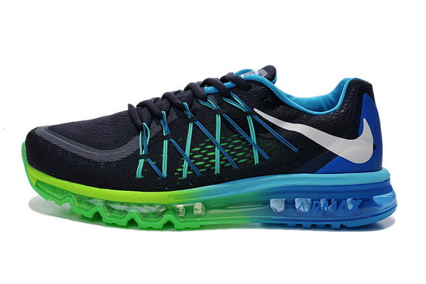 Nike Air Max 2015 Mens Shoes Black / Blue / Green