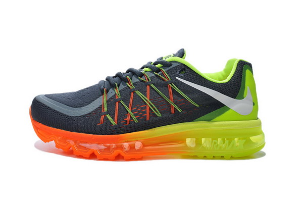 Nike Air Max 2015 Mens Shoes Grey / Green / Orange