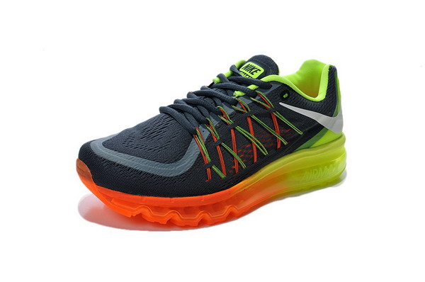 Nike Air Max 2015 Mens Shoes Grey / Green / Orange