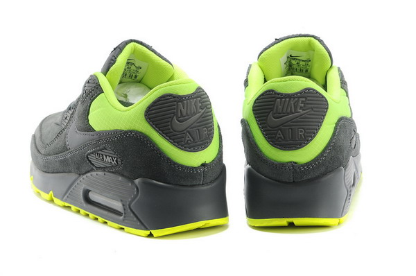 Air Max 90 Premium Mens Shoe Dark Grey / Green
