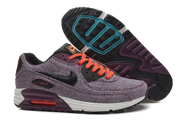 Air Max 90 Mens Shoe Purple / White / Black