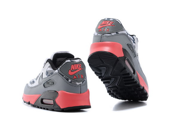 Air Max 90 Mens Shoe White / Grey / Pink
