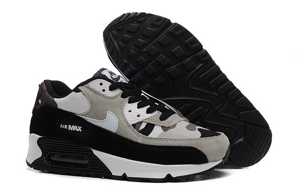 Air Max 90 Mens Shoe Camo Grey / Black / White