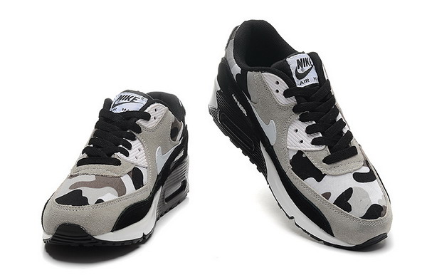 Air Max 90 Mens Shoe Camo Grey / Black / White