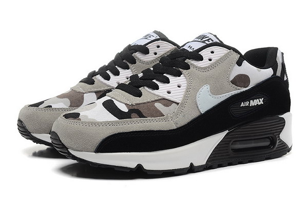 Air Max 90 Mens Shoe Camo Grey / Black / White