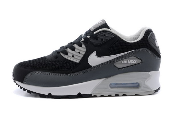 Air Max 90 Mens Shoe Black / Grey / White