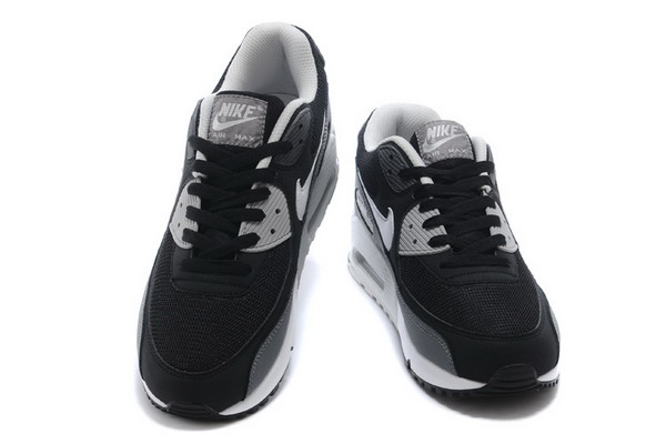 Air Max 90 Mens Shoe Black / Grey / White