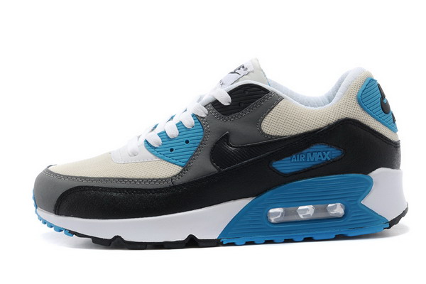 Air Max 90 Mens Shoe Cool Grey / Black / White / Blue