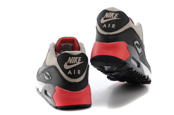 Air Max 90 Womens Shoe Grey / Black / White / Red