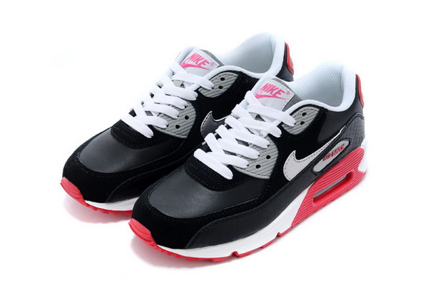 Air Max 90 Womens Shoe Black / Red / White