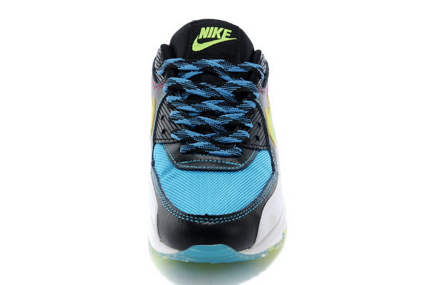 Air Max 90 Womens Shoe Blue / Black / White / Volt