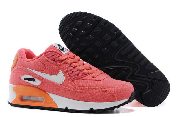 Air Max 90 Womens Shoe Pink / White / Orange