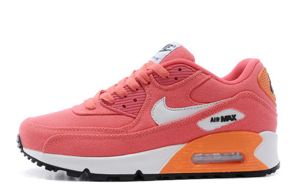 Air Max 90 Womens Shoe Pink / White / Orange