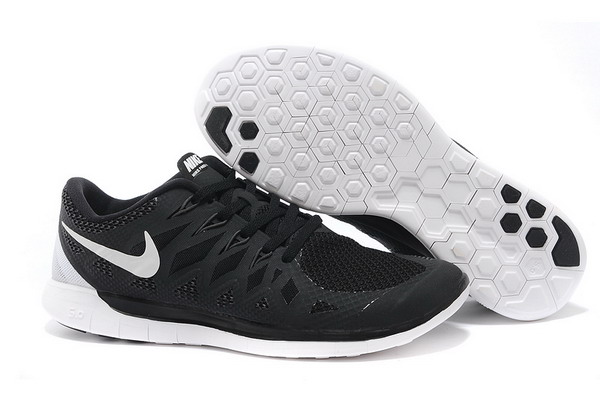 Nike Free 5.0+ Mens Running Shoes Black / Anthracite / White