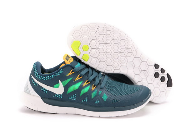 Nike Free 5.0+ Mens Running Shoes Nightshade / Turbo Green / Volt / White