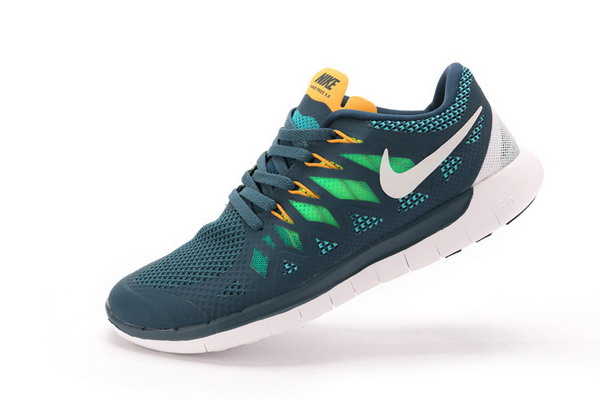 Nike Free 5.0+ Mens Running Shoes Nightshade / Turbo Green / Volt / White