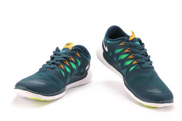 Nike Free 5.0+ Mens Running Shoes Nightshade / Turbo Green / Volt / White