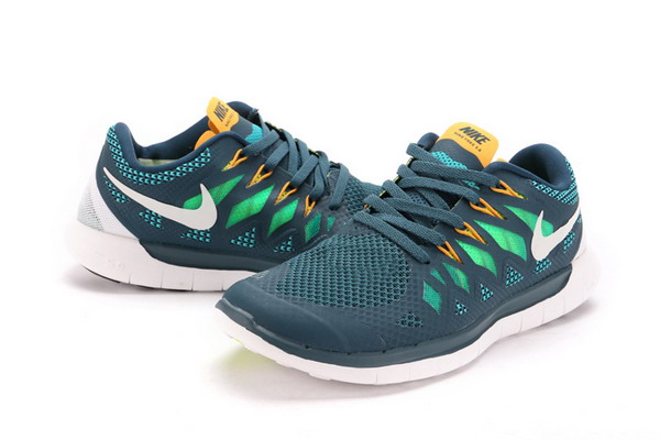 Nike Free 5.0+ Mens Running Shoes Nightshade / Turbo Green / Volt / White