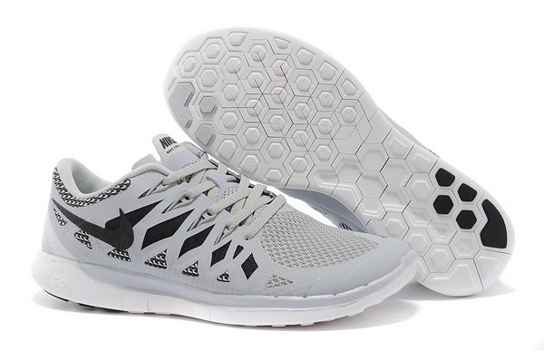 Nike Free 5.0+ Mens Running Shoes Wolf Grey / Metallic Silver / Black