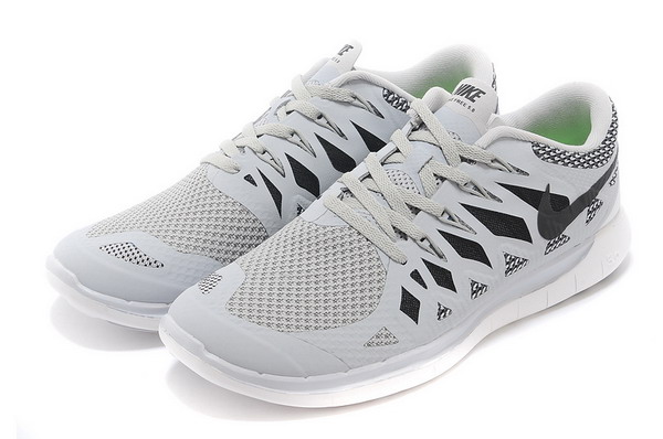 Nike Free 5.0+ Mens Running Shoes Wolf Grey / Metallic Silver / Black