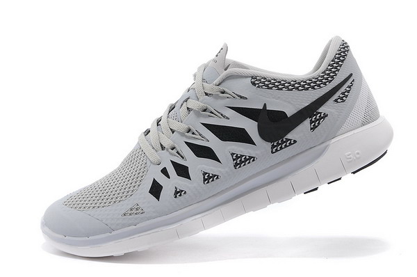 Nike Free 5.0+ Mens Running Shoes Wolf Grey / Metallic Silver / Black