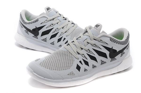 Nike Free 5.0+ Mens Running Shoes Wolf Grey / Metallic Silver / Black