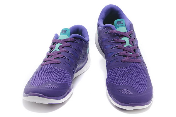 Nike Free 5.0+ Mens Running Shoes Purple / White / Blue