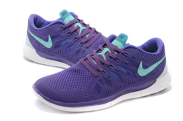 Nike Free 5.0+ Mens Running Shoes Purple / White / Blue