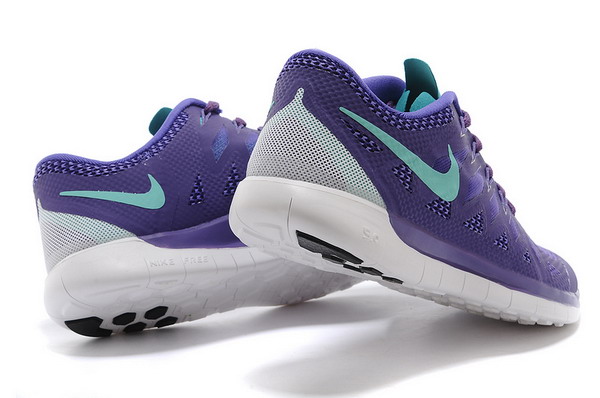 Nike Free 5.0+ Mens Running Shoes Purple / White / Blue