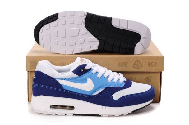 Nike Air Max 1 Mens Midnight Navy/White-Soar