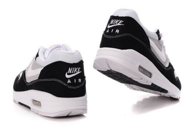 Nike Air Max 1 Mens Black/White-Grey
