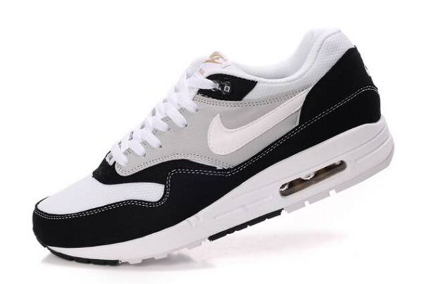 Nike Air Max 1 Mens Black/White-Grey