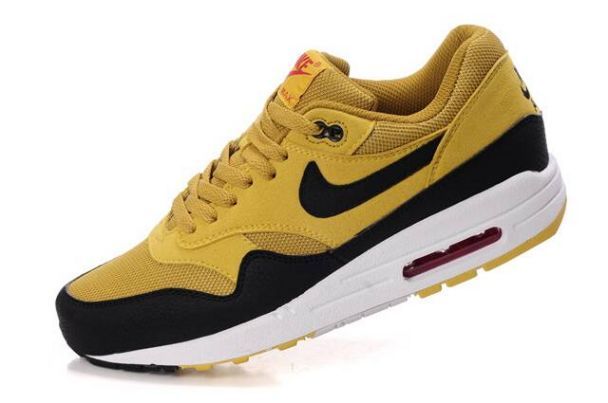 Nike Air Max 1 Mens Canyon Gold/Black-White