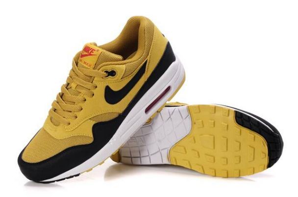 Nike Air Max 1 Mens Canyon Gold/Black-White