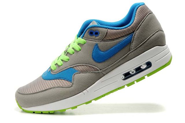 Nike Air Max 1 Mens "Omega" Charcoal/Blue-Green