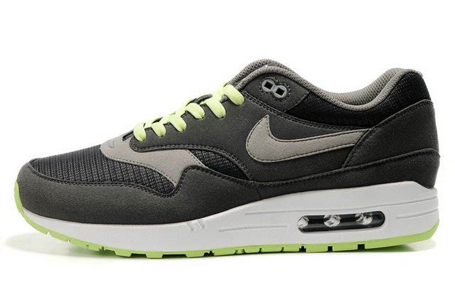 Nike Air Max 1 Mens "Omega" Anthracite/Charcoal-Liquid Lime