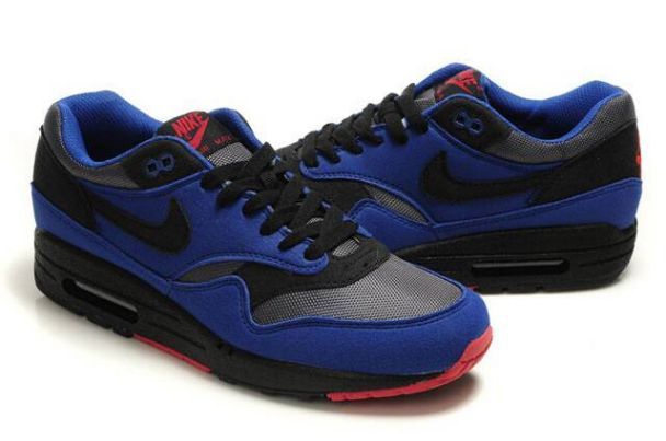Nike Air Max 1 Mens Old Royal/Black-Red