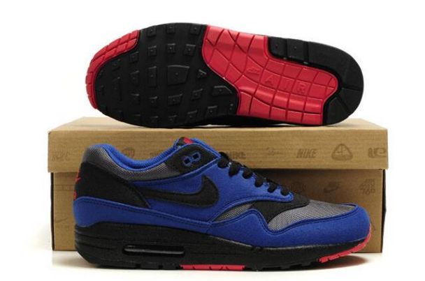 Nike Air Max 1 Mens Old Royal/Black-Red