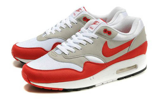 Nike Air Max 1 Mens OG White/Red