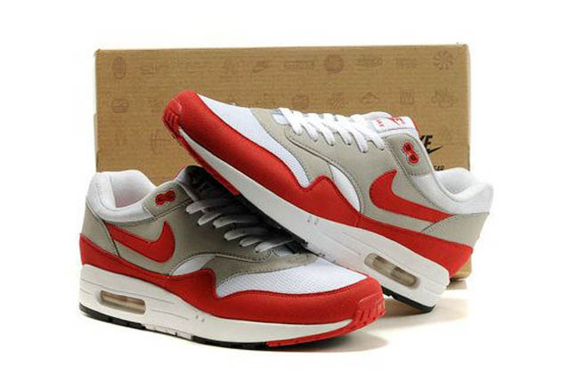 Nike Air Max 1 Mens OG White/Red