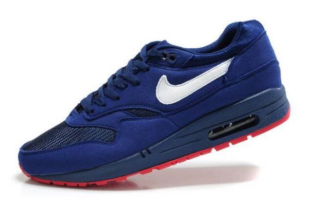 Nike Air Max 1 Mens Navy/White-University Red